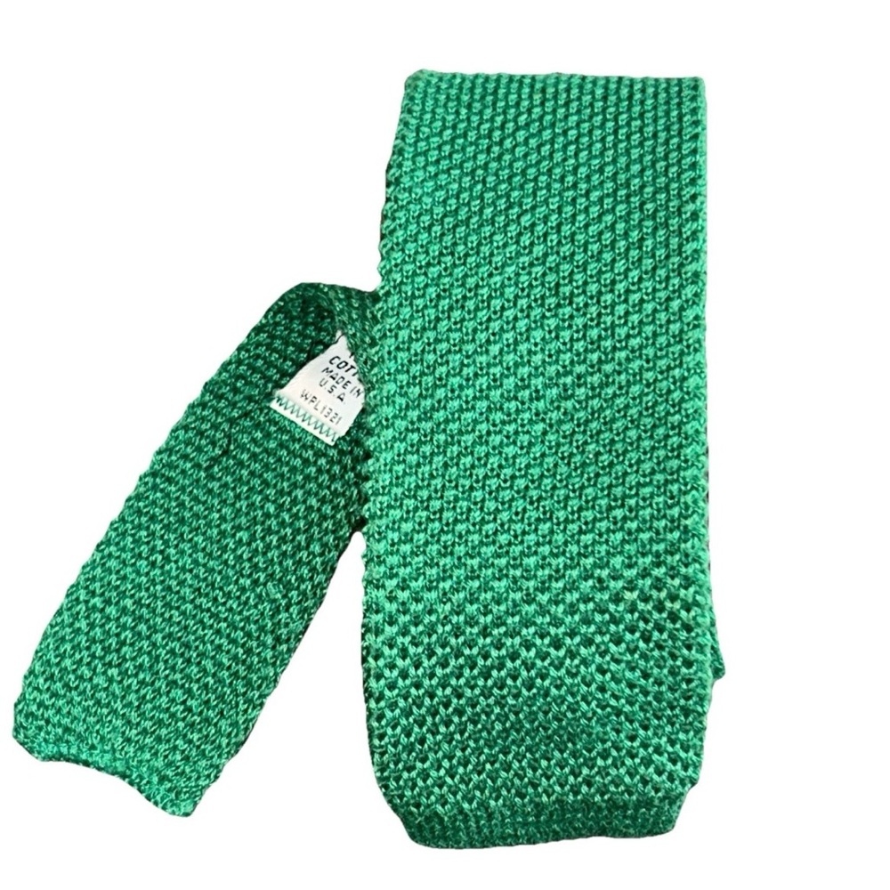 Sovile Row + Sanger Harris Knitted Neck Tie Super Rare Made In USA